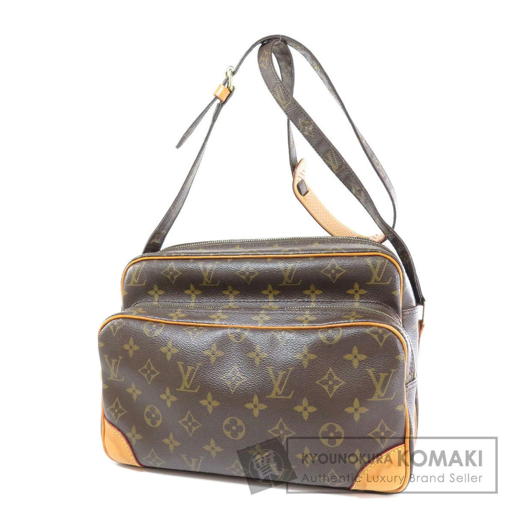 Louis Vuitton Nile Monogram Canvas Crossbody Bag Brown